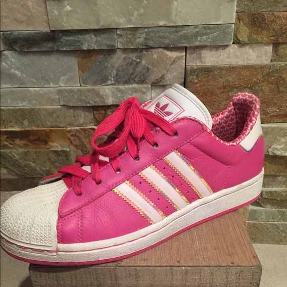 adidas Shoes - Adidas Shell Toes in Pink Women’s Tennis Shoes
